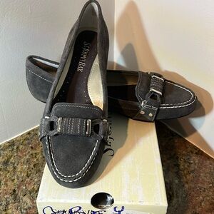 St. John’s Bay women’s grey suede flats